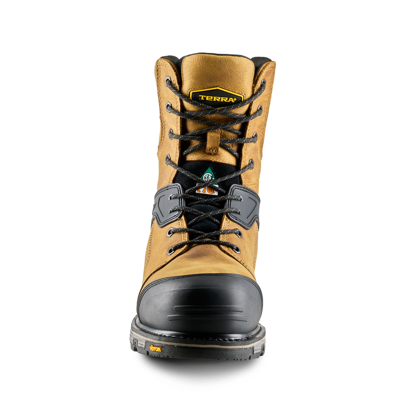 Botte de travail imperm&eacute;able Terra Sentinel de 8 po pour hommes avec embout en composite image number 3