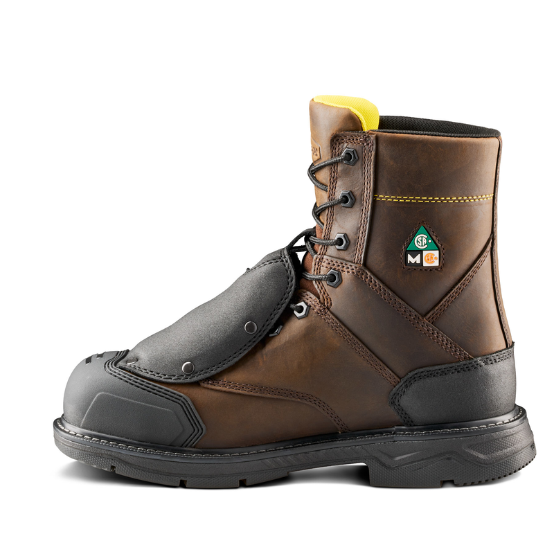 Men's Terra Patton 8" Aluminum Toe Safety Work Boot with External Met Guard image number 6
