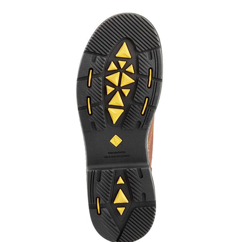 Men s Terra Patton Wellington Waterproof Aluminum Toe Pull On Safety Work Boot with Internal Met Guard Terra Footwear CA