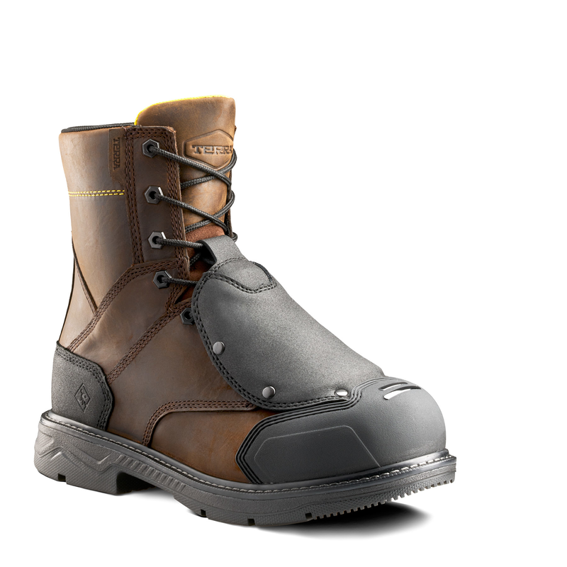 Men's Terra Patton 8" Aluminum Toe Safety Work Boot with External Met Guard image number 7