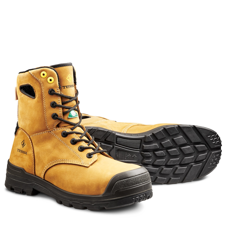 Botte de travail Terra Argo de 8 po pour hommes avec embout en composite image number 1