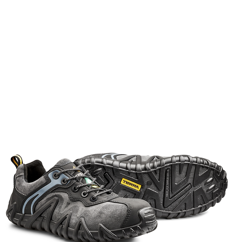Low steel outlet toe shoes