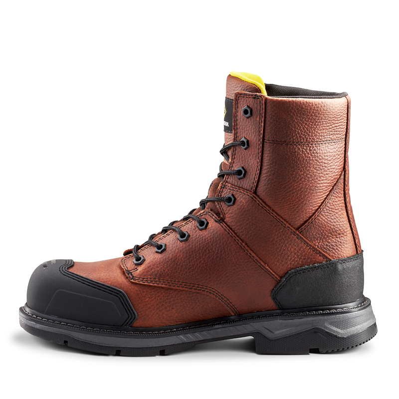 Protective toe shop work boots