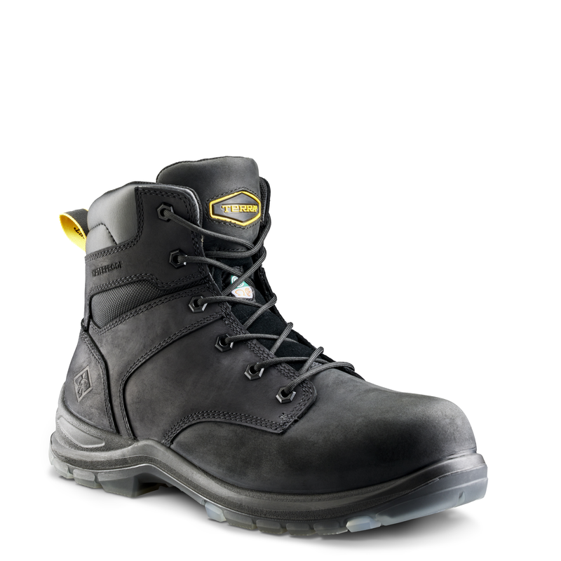Botte de travail imperméable Terra Byrne de 6 po pour hommes avec embout en composite image number 7
