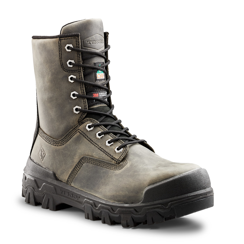 Botte de travail Terra Sentry 2020 de 8 po pour hommes avec embout en nanocomposite image number 7