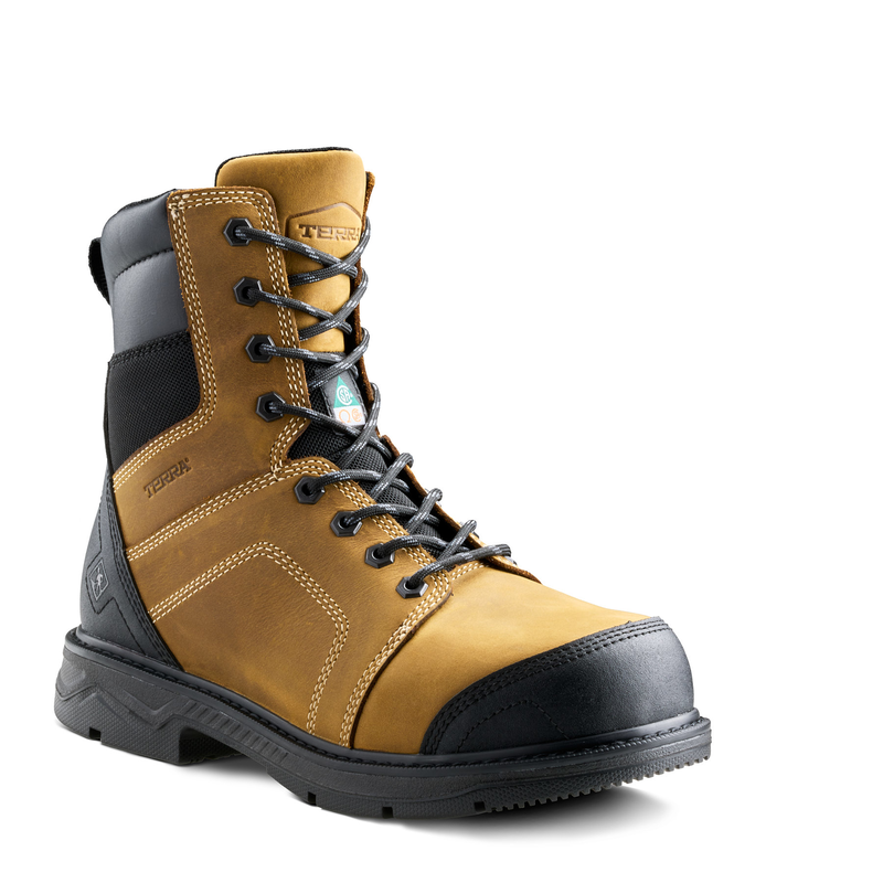 Men's Terra Sheridan 8" Steel Toe Safety Work Boot image number 7