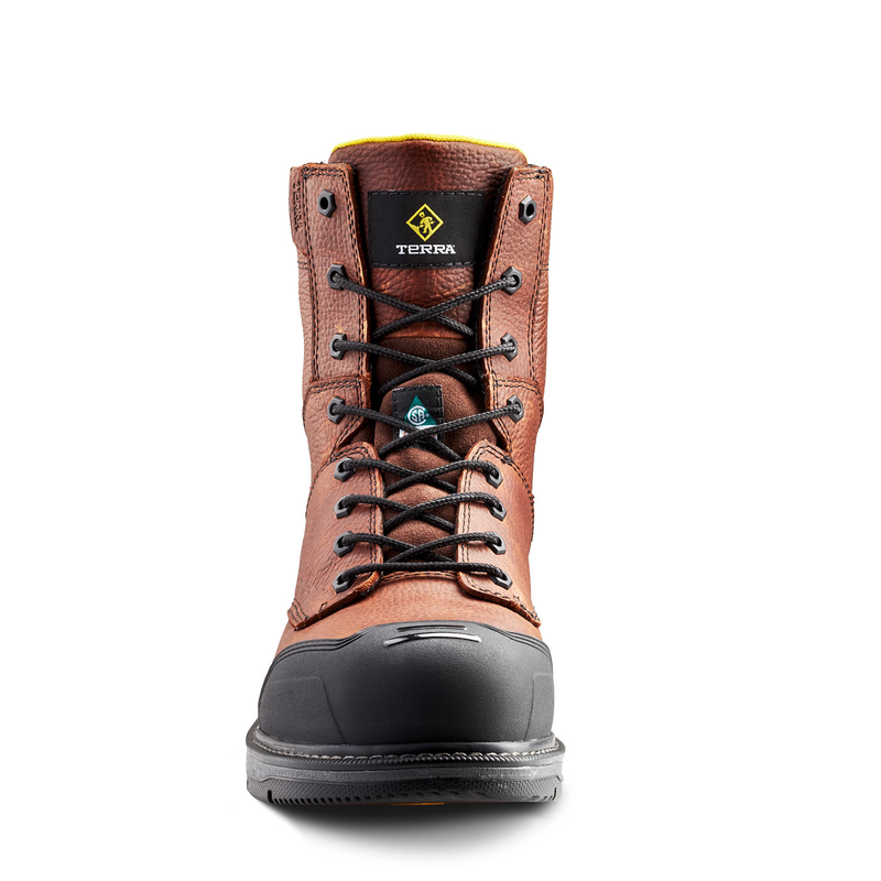 Botte de travail Patton de 8 po pour hommes avec embout en aluminum image number 3