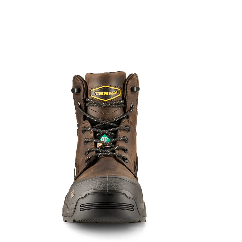 Men's Terra Exile 25 6" Waterproof Composite Toe Safety Work Boot image number 3