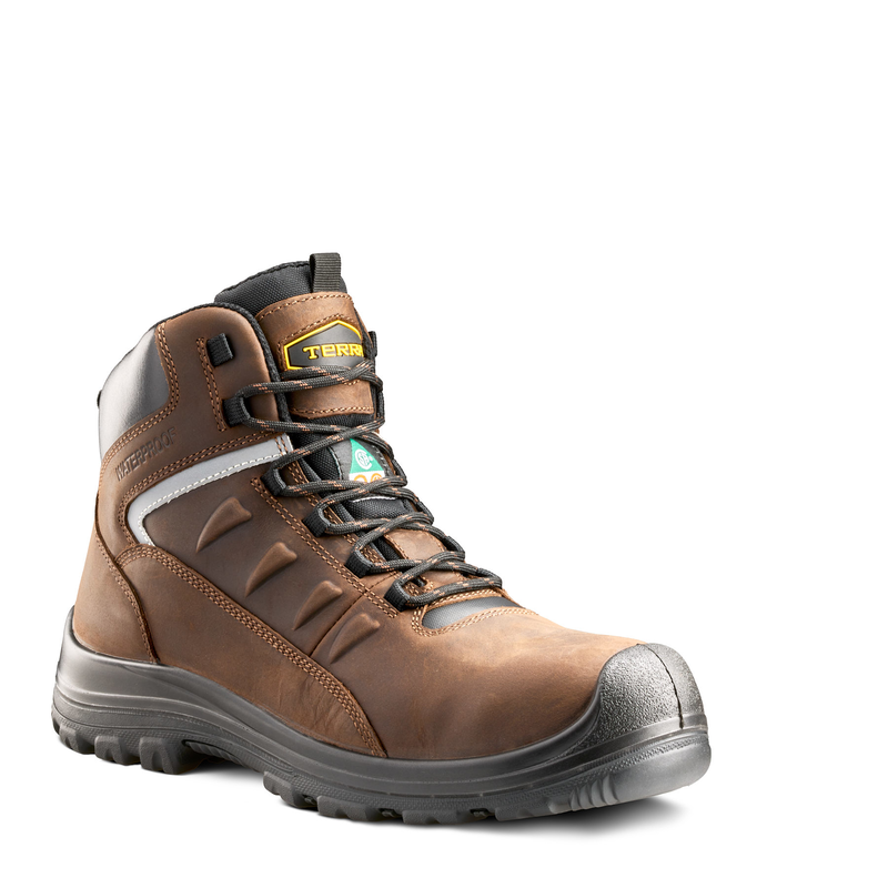 Men's Terra Findlay 6" Waterproof Composite Toe Safety Work Boot image number 7