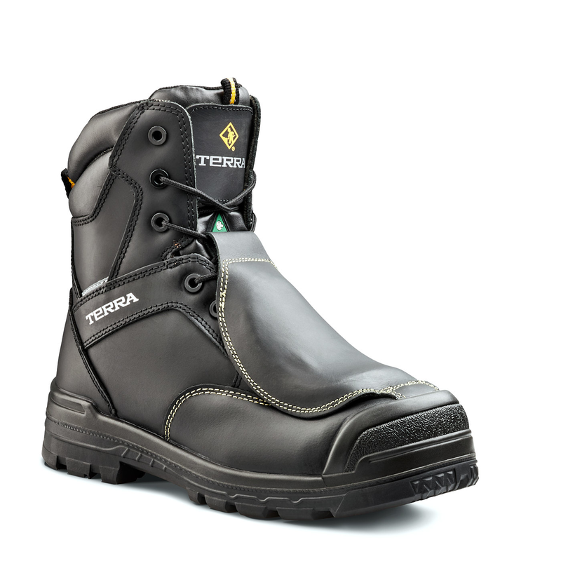 Men's Terra Barricade 8" Composite Toe Safety Work Boot with External Met Guard image number 7