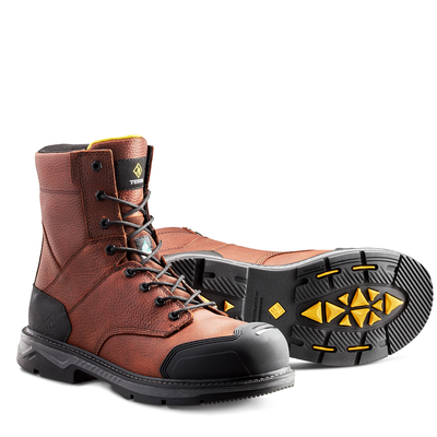 Men's Terra Patton 8" Aluminum Toe Safety Work Boot