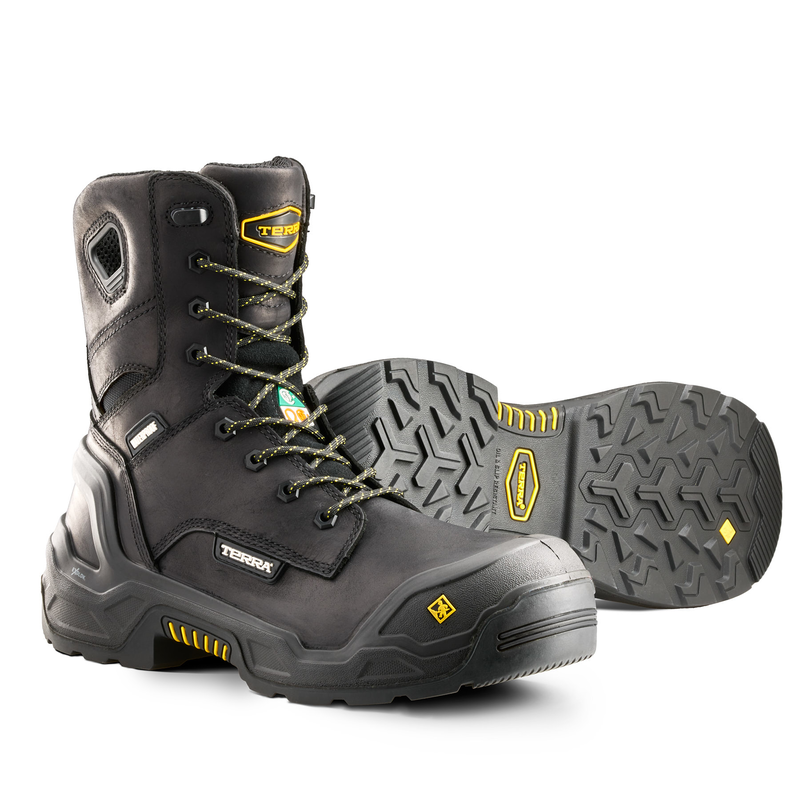 Men's Terra Exile 25 8" Waterproof Composite Toe Safety Work Boot image number 1