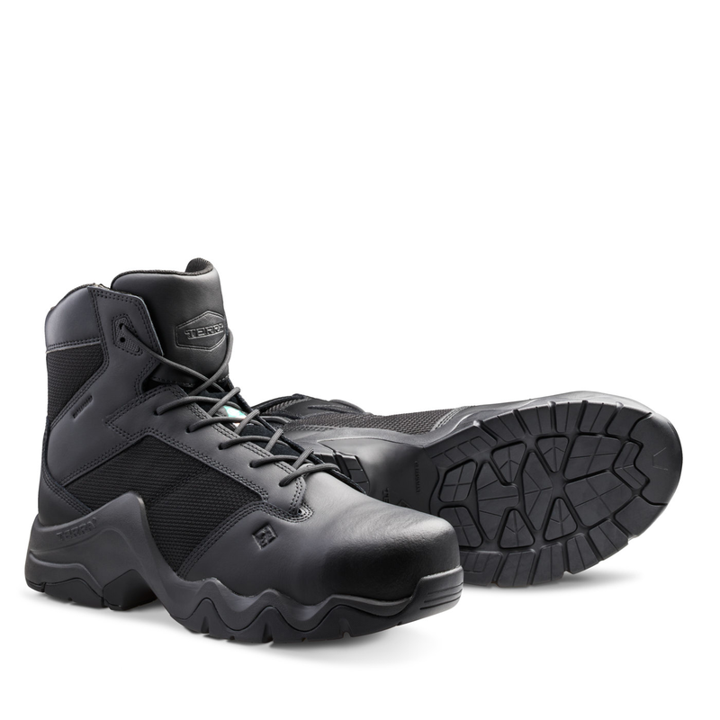 Botte de travail imperméable Terra EKG Stealth de 6 po pour hommes avec embout en nanocomposite image number 1