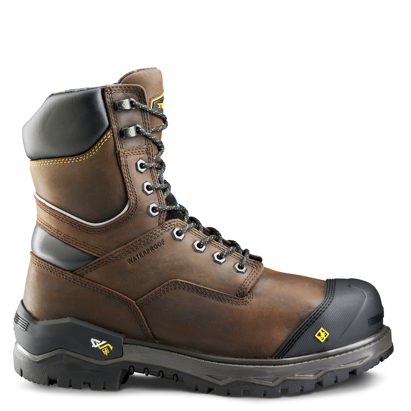Men's Terra Gantry LXI 400g 8" Waterproof Composite Toe Safety Work Boot image number 0