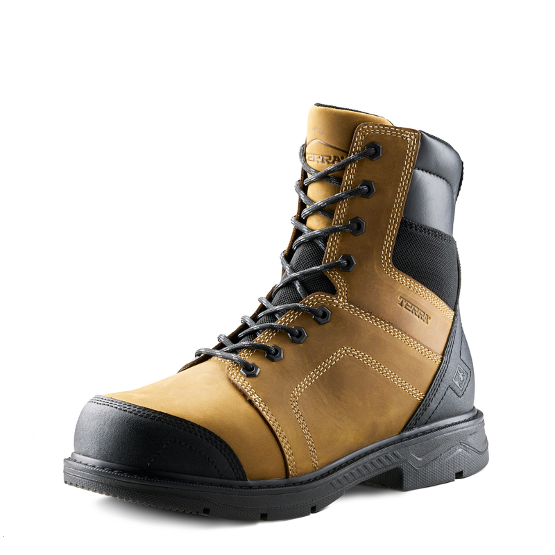 Men's Terra Sheridan 8" Steel Toe Safety Work Boot image number 8