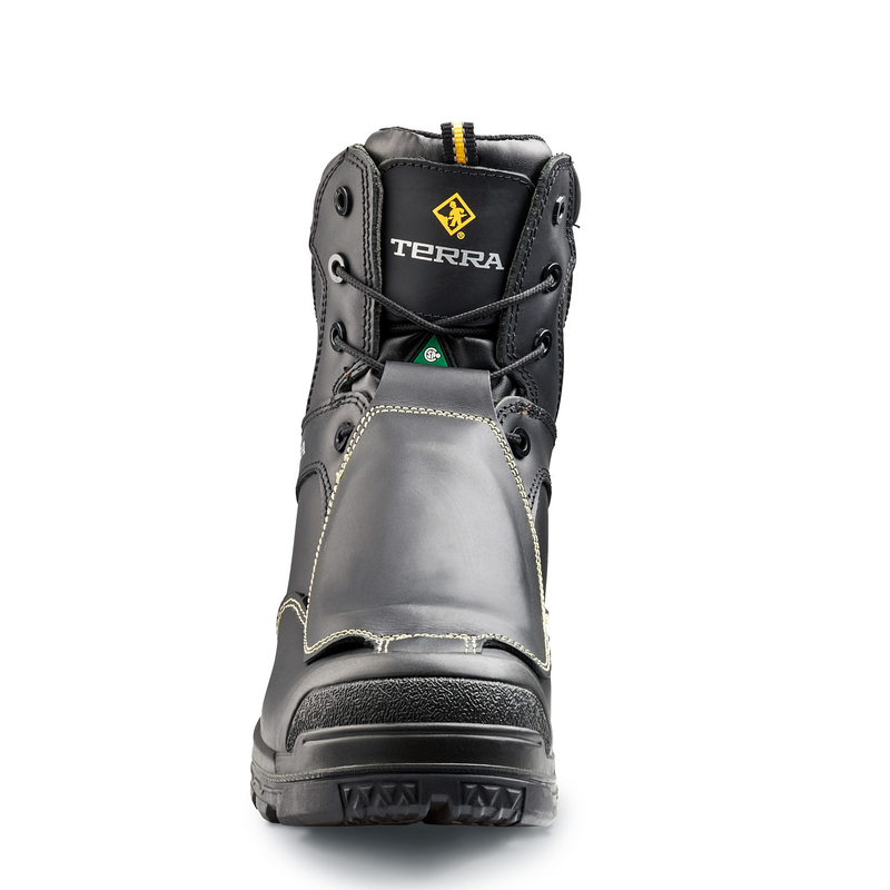 Men's Terra Barricade 8" Composite Toe Safety Work Boot with External Met Guard image number 3