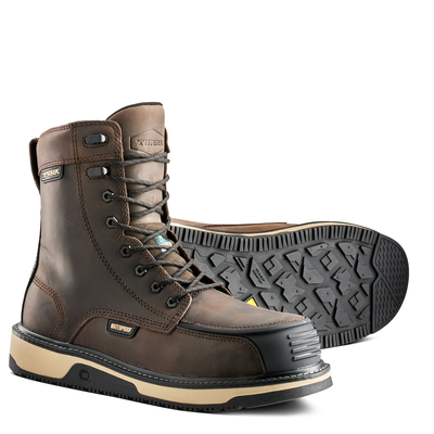 Men's Terra Ironstone 8" Waterproof Composite Toe Safety Work Boot