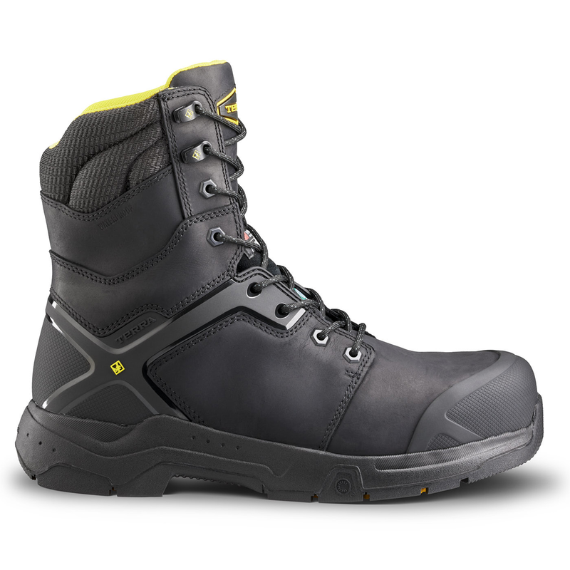 Men's Terra Carbine 8" Waterproof Composite Toe Safety Work Boot image number 0