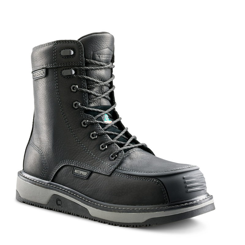 Botte de travail imperméable Terra Ironstone de 8 po pour hommes avec embout en composite image number 7