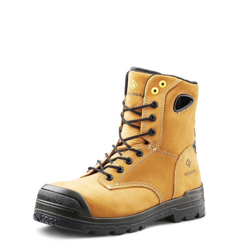 Botte de travail Terra Baron de 6 po pour hommes avec embout en composite Terra Footwear CA