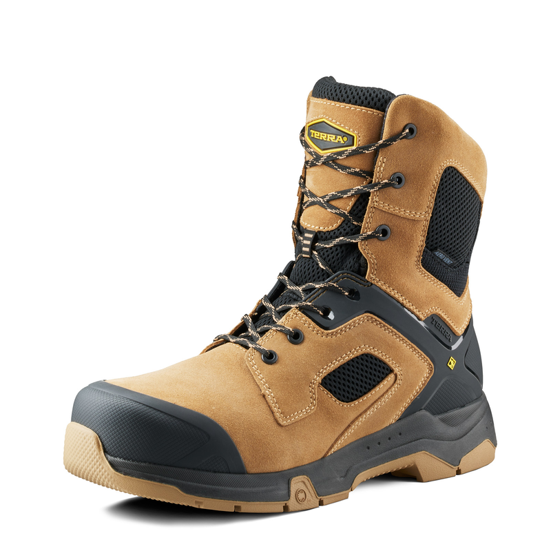 Men's Terra Cobalt 8" Composite Toe Safety Work Boot image number 8
