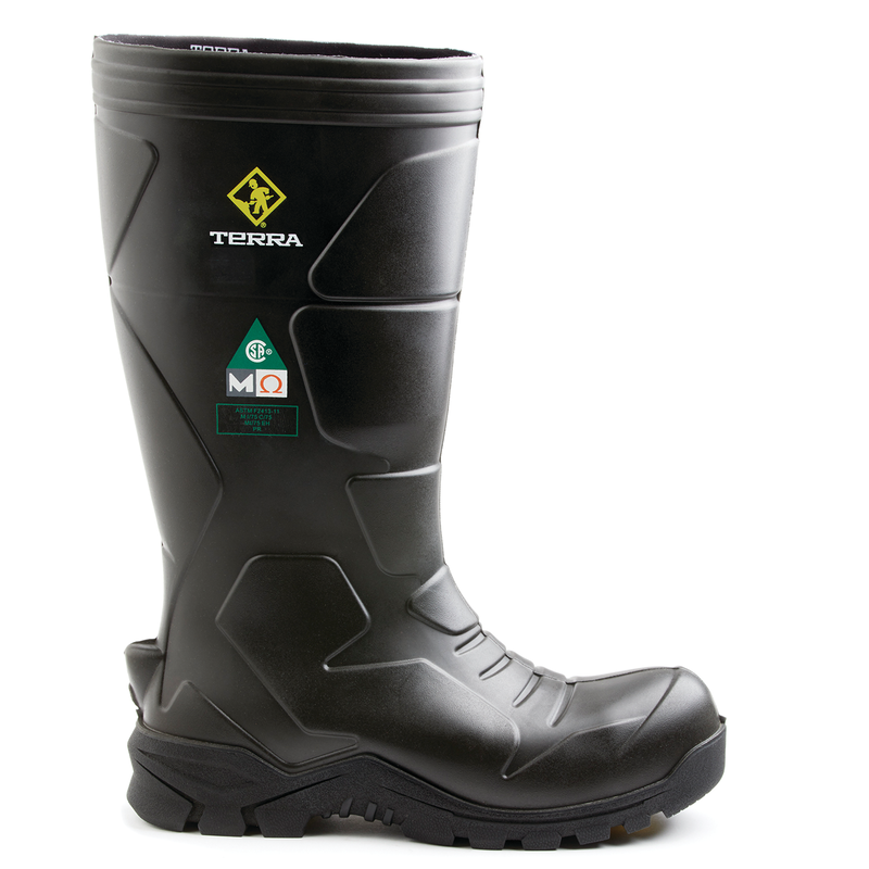 Internal met guard boots top