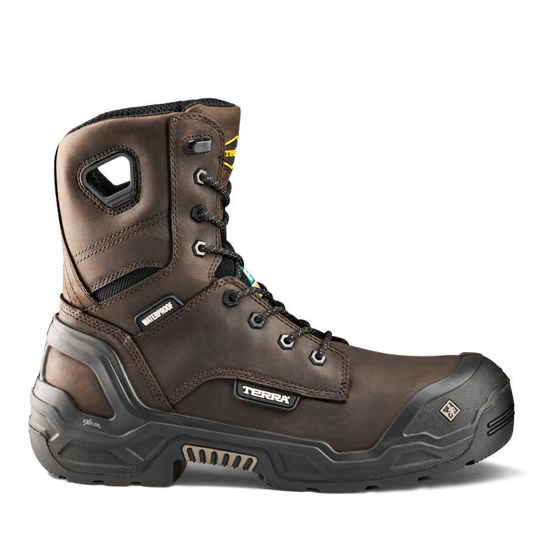Men's Terra Exile 25 8" Waterproof Composite Toe Safety Work Boot image number 0