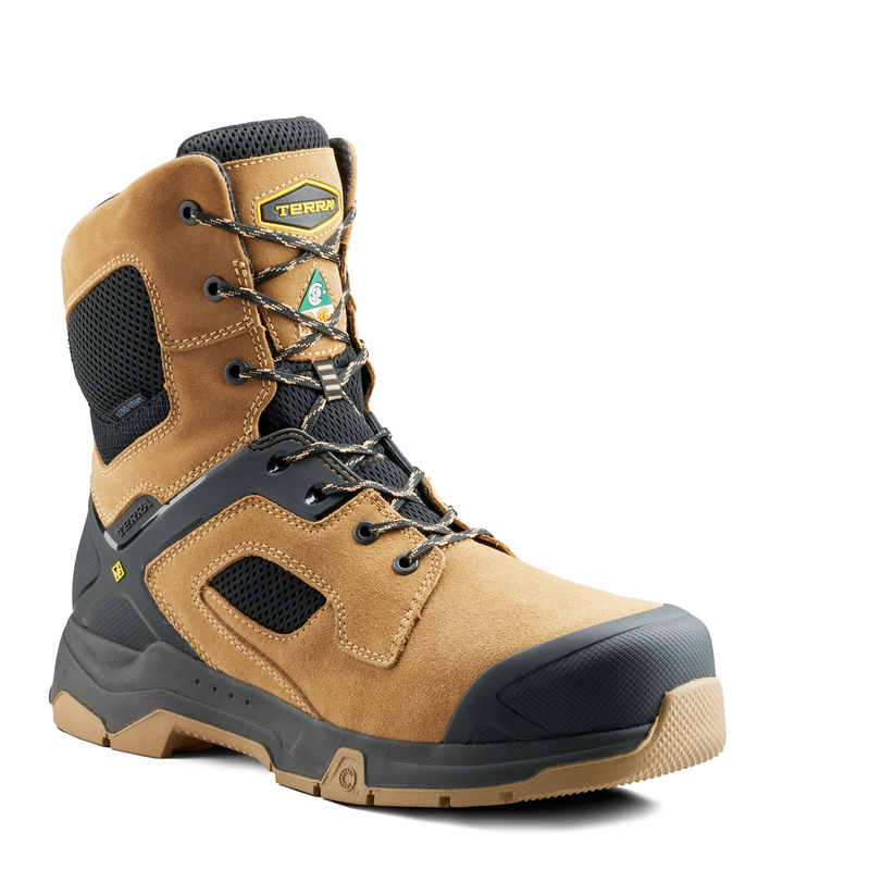 Men's Terra Cobalt 8" Composite Toe Safety Work Boot image number 7
