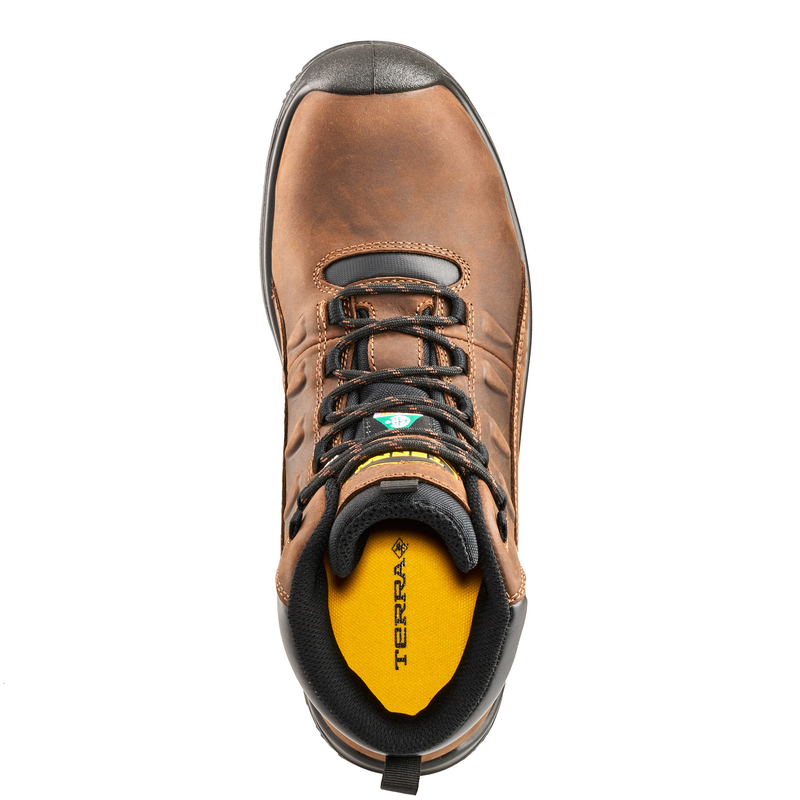 Men's Terra Findlay 6" Waterproof Composite Toe Safety Work Boot image number 5