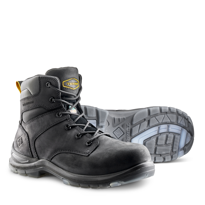 Botte de travail imperméable Terra Byrne de 6 po pour hommes avec embout en composite image number 1