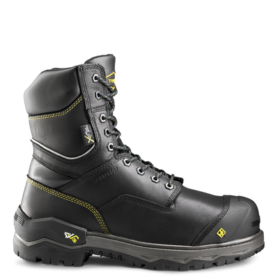 Men's Terra Gantry 8" Waterproof Composite Toe Safety Work Boot with Internal Met Guard