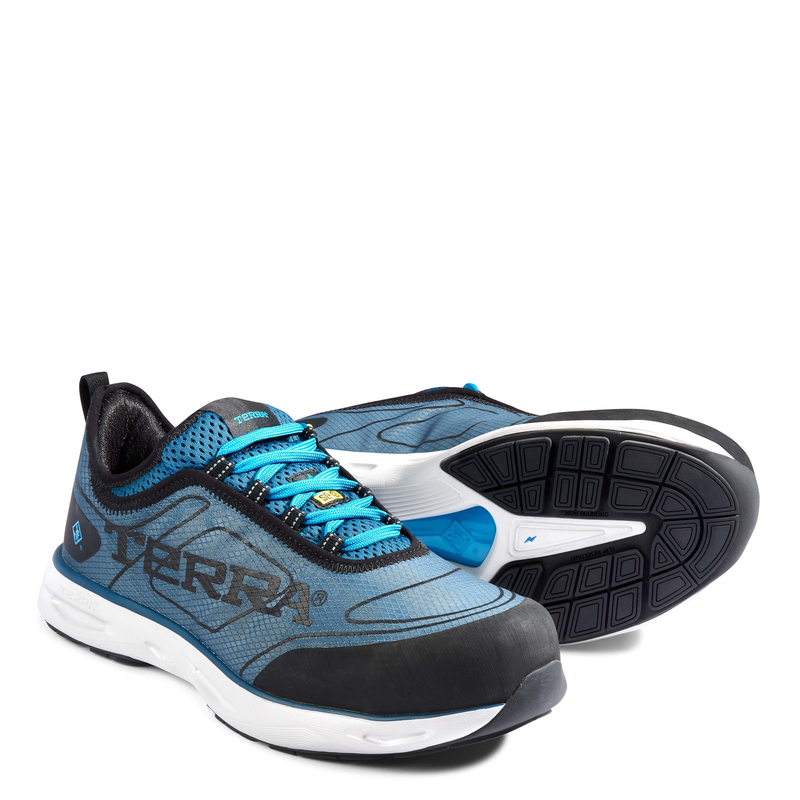 Men's Terra Lites Low Nano Composite Toe Athletic Safety Work Shoe image number 3