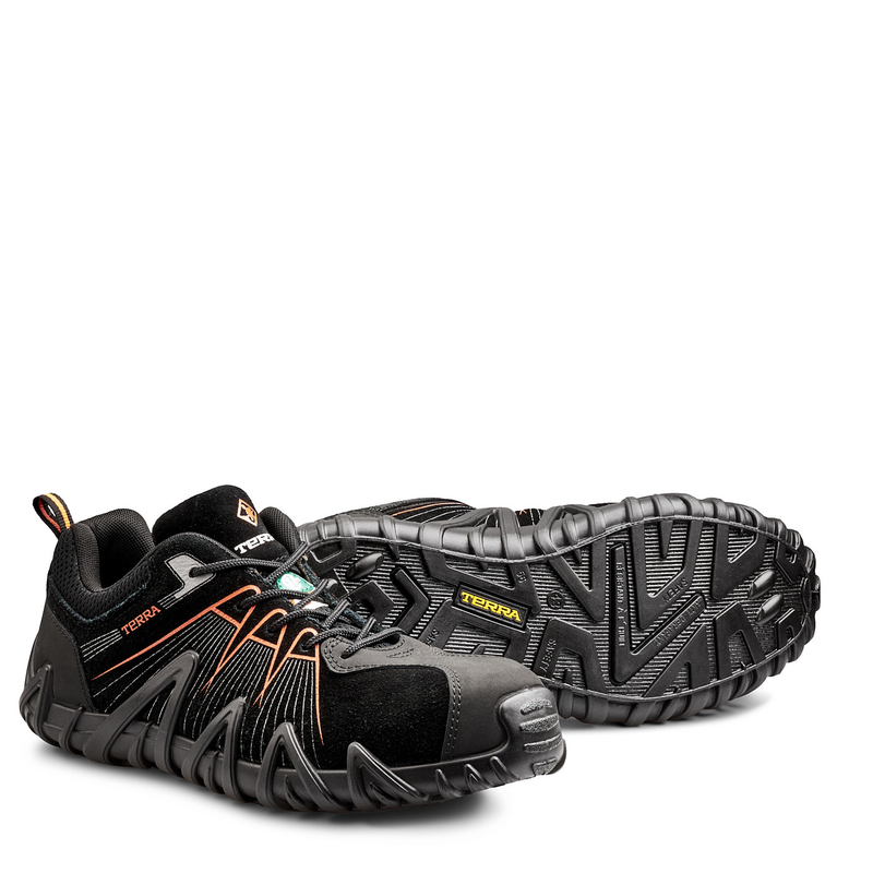 Men's Terra Spider X Low Composite Toe Athletic Safety Work Shoe image number 1