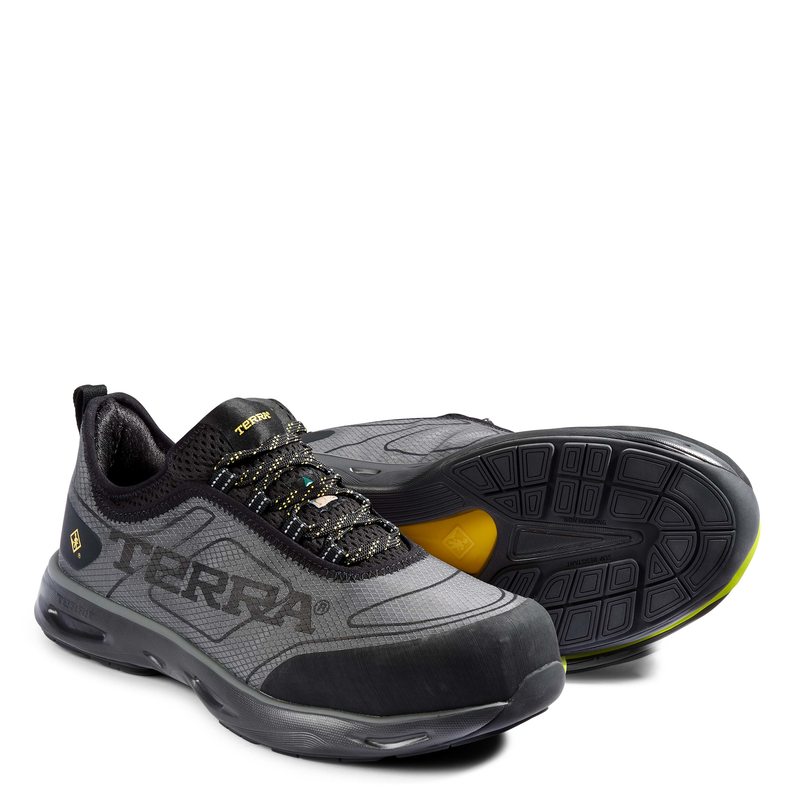 Men's Terra Lites Low Nano Composite Toe Athletic Safety Work Shoe image number 3