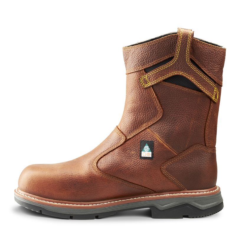 Men s Terra Patton Wellington Waterproof Aluminum Toe Pull On