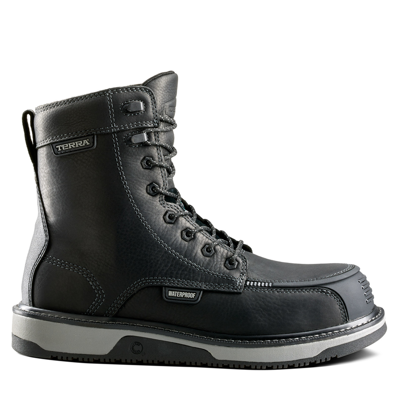 Botte de travail imperméable Terra Ironstone de 8 po pour hommes avec embout en composite image number 0