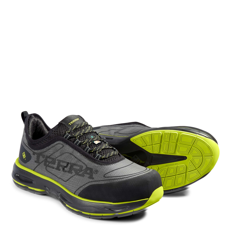 Men s Terra Lites Low Nano Composite Toe Athletic Safety Work Shoe Terra Footwear CA