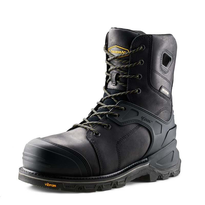 Men's Terra Sentinel 8" Waterproof Composite Toe Safety Work Boot image number 8