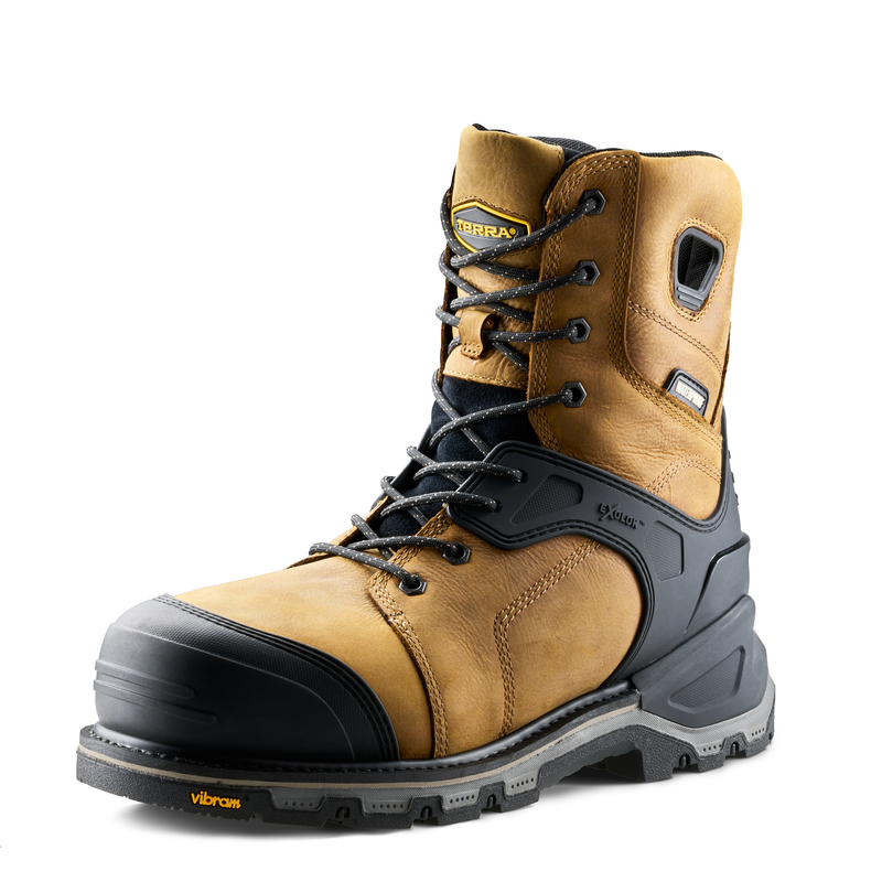 Botte de travail imperm&eacute;able Terra Sentinel de 8 po pour hommes avec embout en composite image number 8